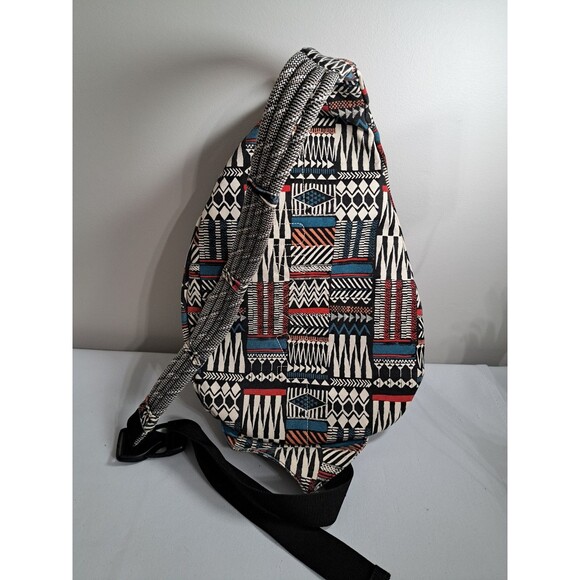 Kavu Original Rope Sling Bag Crossbody Backpack Purse Aztec Southwestern - Picture 4 of 10